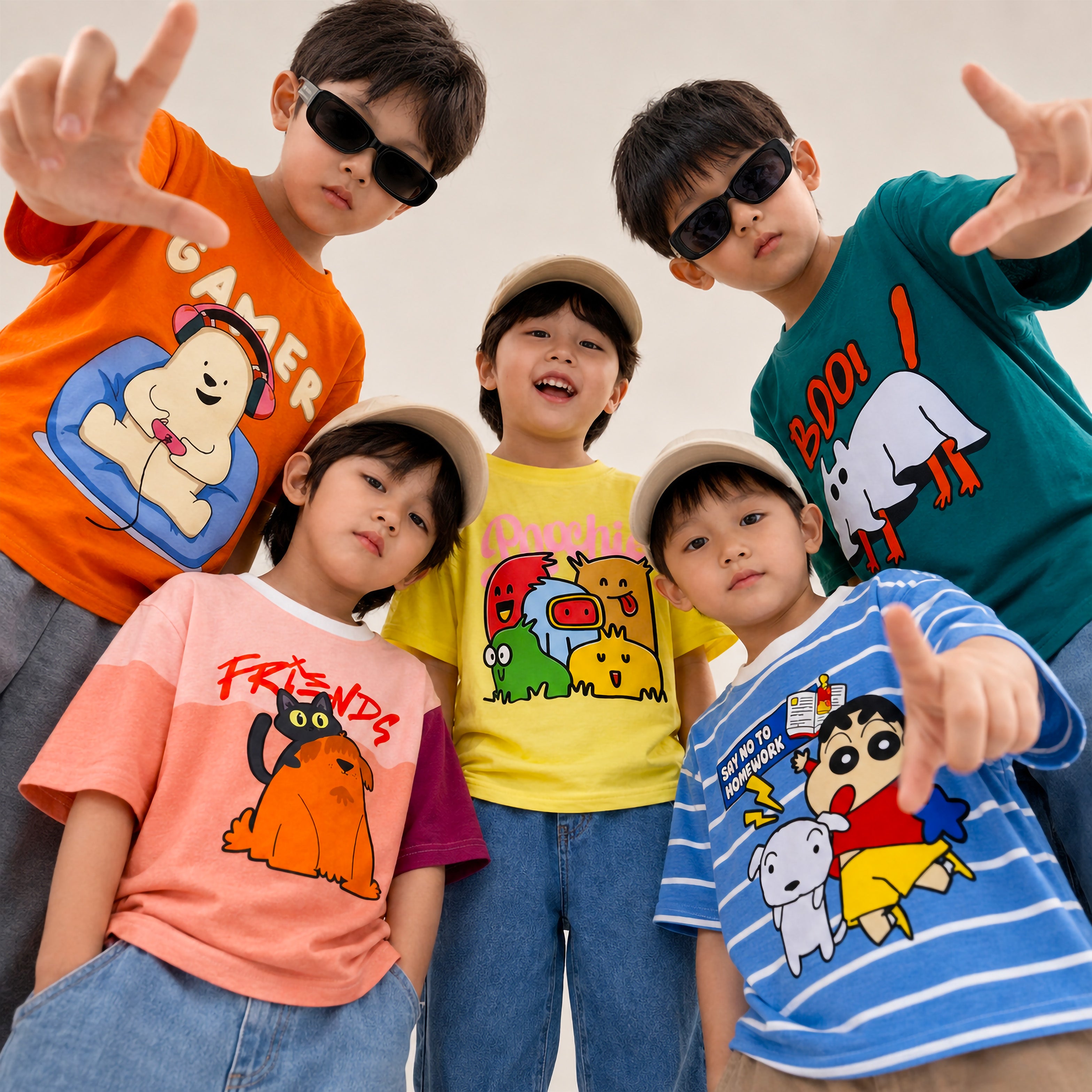 Park Rules Tees - Set (4-6 Years)