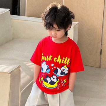Just Chill Red Tee