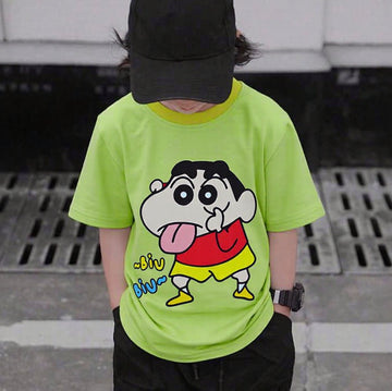 Naughty Chan Biu Biu Green Tee