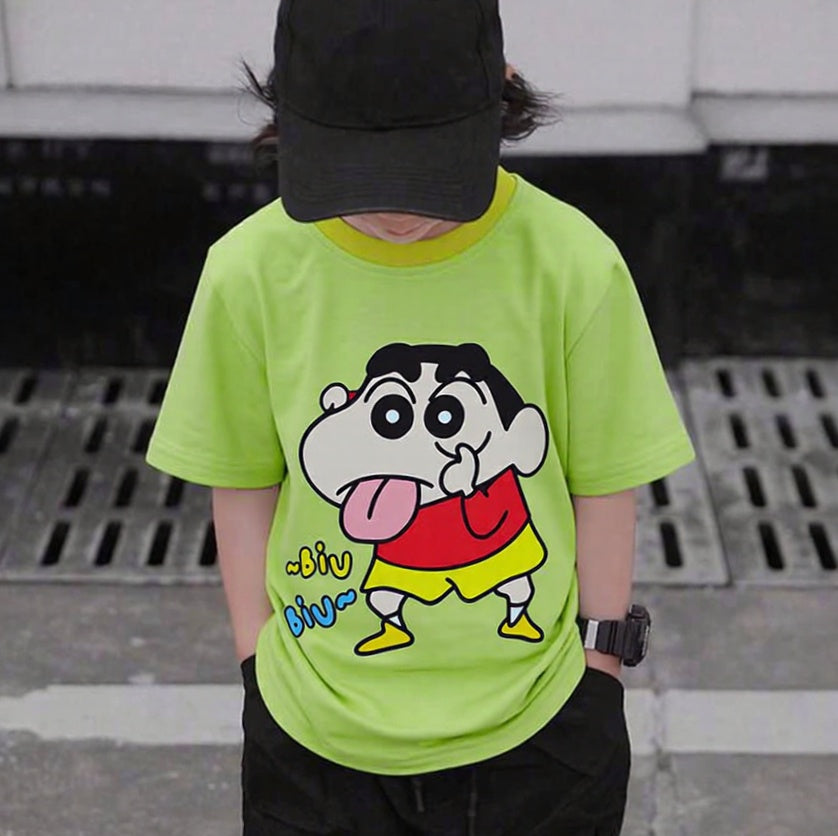 Naughty Chan Biu Biu Green Tee