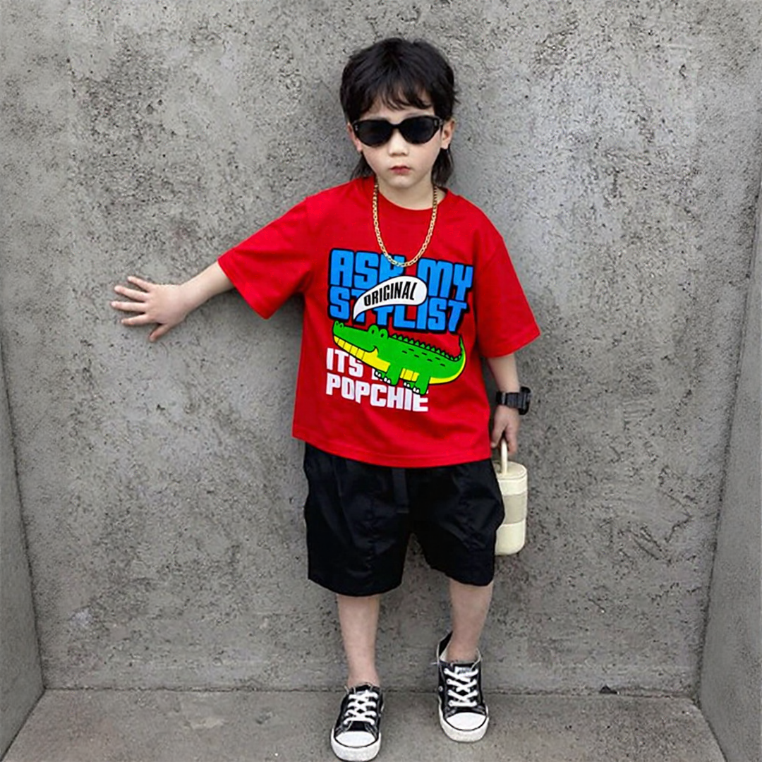 Ask My Stylist- Red Tee