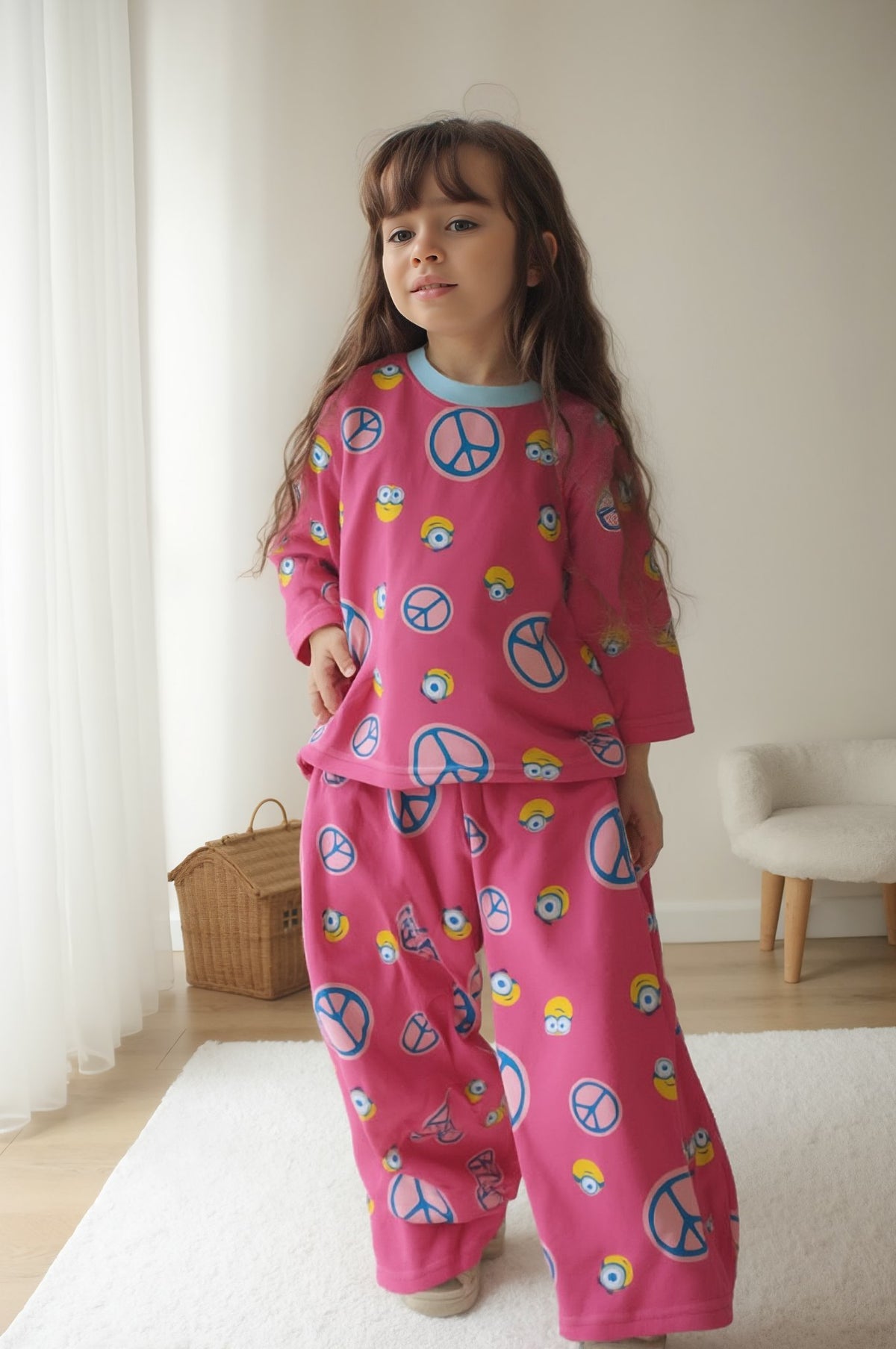 Smile 😃 Face Pink Cord-sets