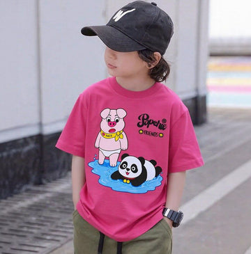 Pigzu And Panda Bubblegum Tee