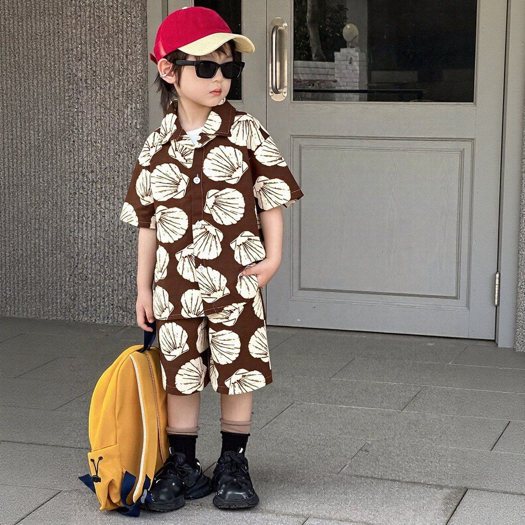 Shell Brown Cord Set