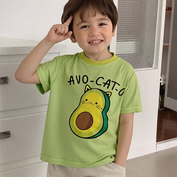 AVO-CAT-O New Green Tee