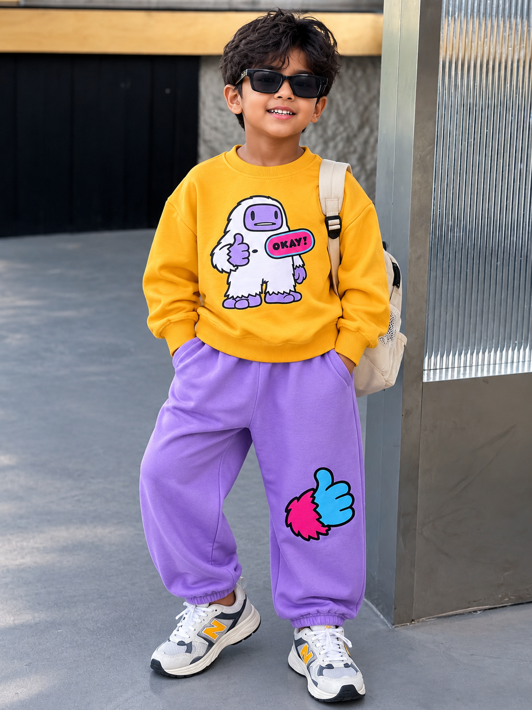 Just Say Okay! French Terry Co-ord Set