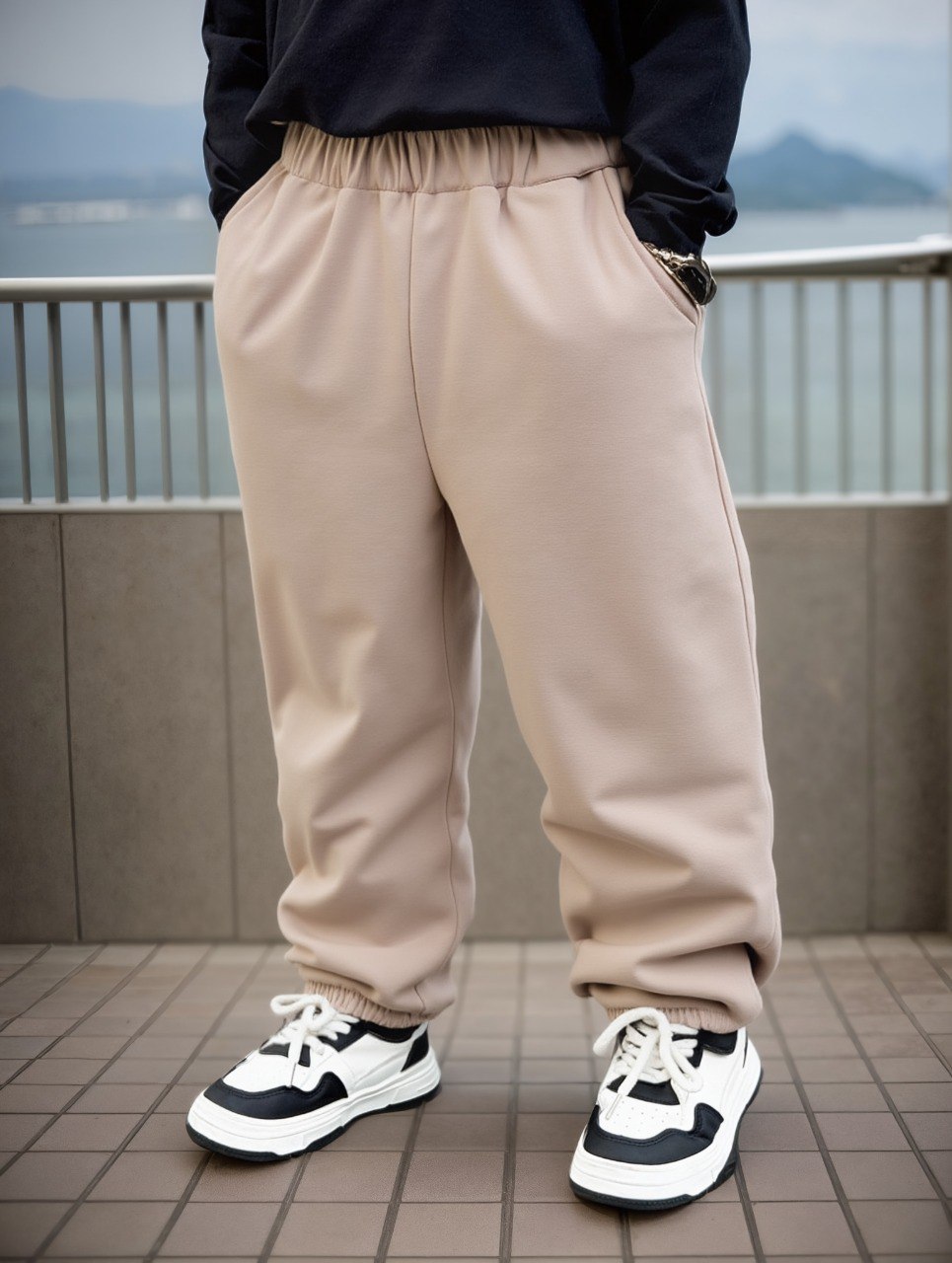 Fleece Beige Trouser