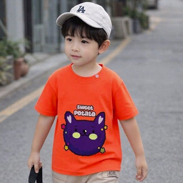 Sweet Potato 🥔 Meow Orange Tee
