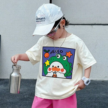 Hello Ducky White Tee