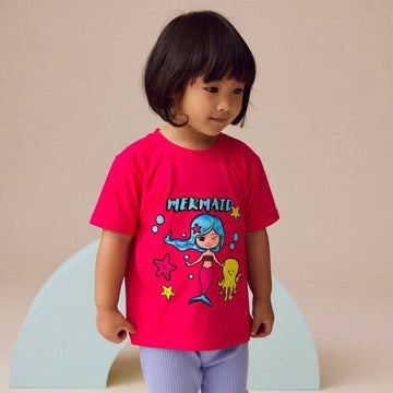 Mermaid BubbleGum Tee