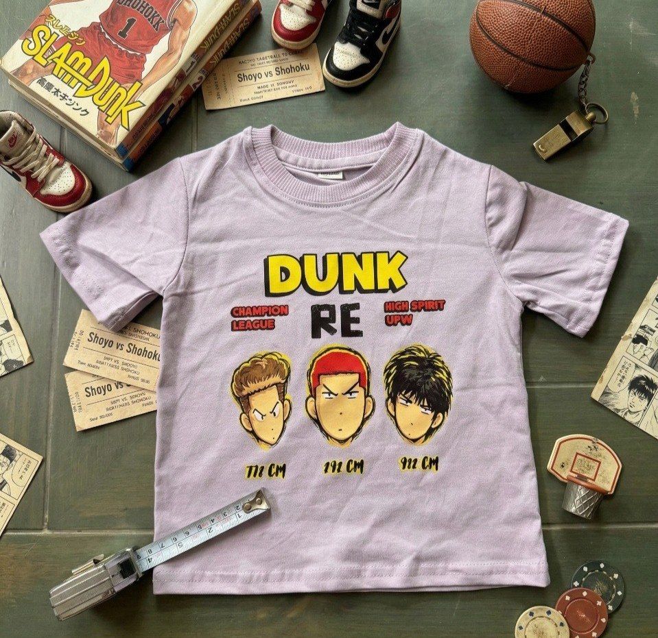 Dunk Squad Tee – Kids Graphic T-Shirt