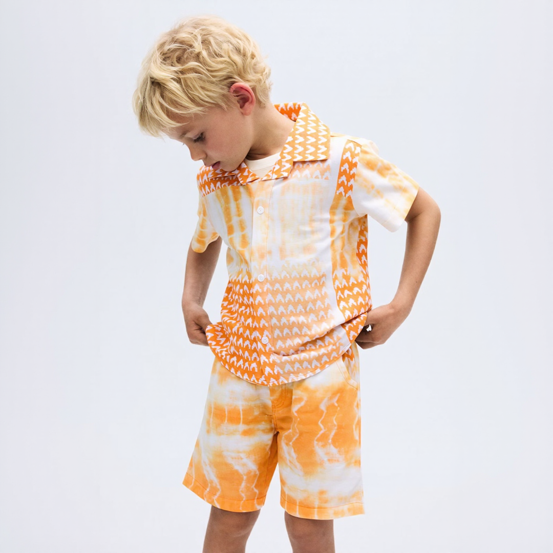 Waves Orange Cord Set