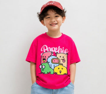 Popchie Multicoloured Friends Tee