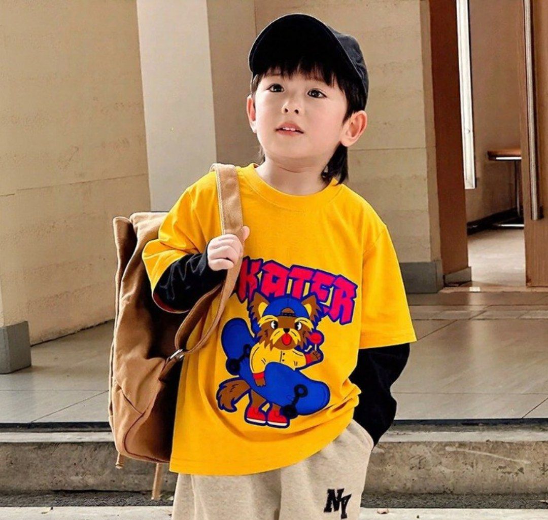 Cool Skater Yellow Tee