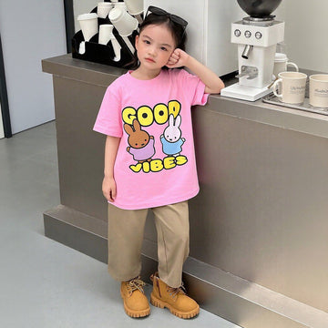 Good Vibes Pink Tshirt