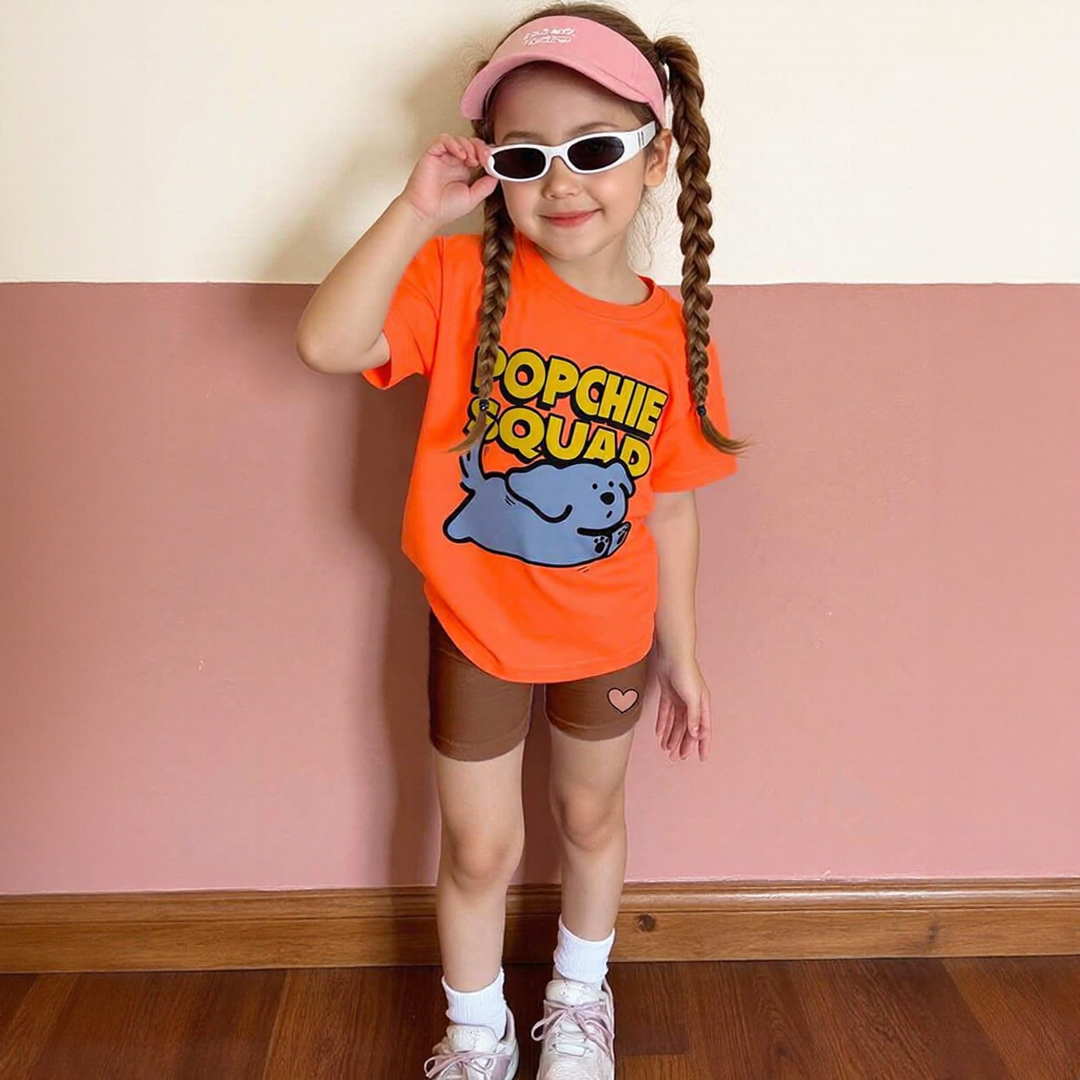 Popchie Squad Rib Tee