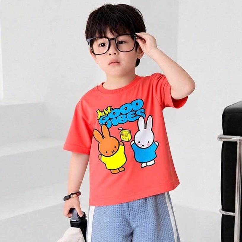 Good Vibes Peach Tee