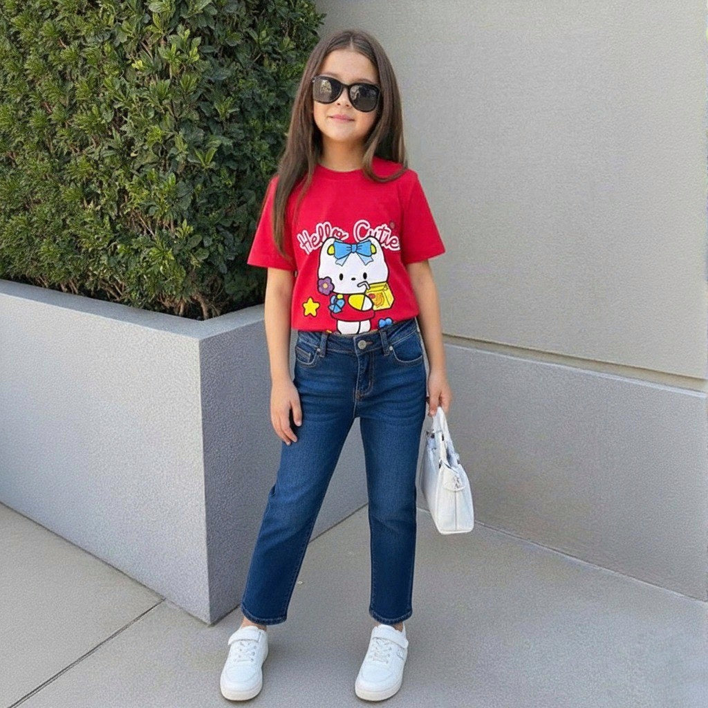 Hello Cutie Meow Tee