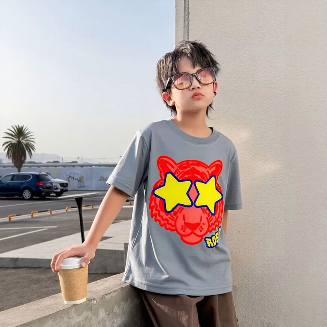 Roar Grey Tee