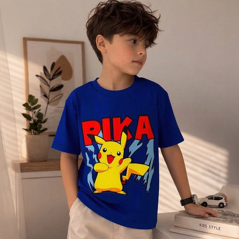 Pika Pika Navy Blue Tee