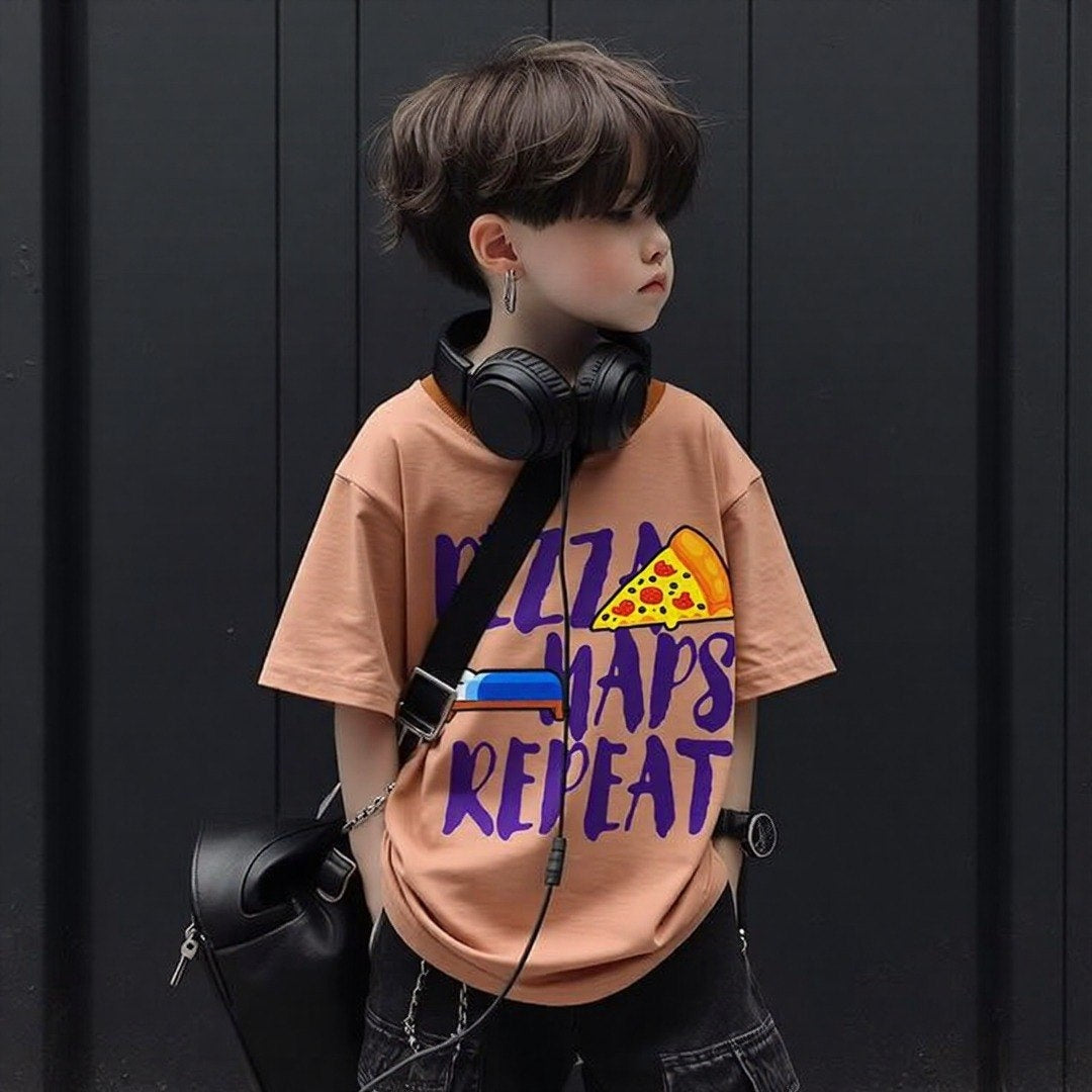 Pizza Brown Tee