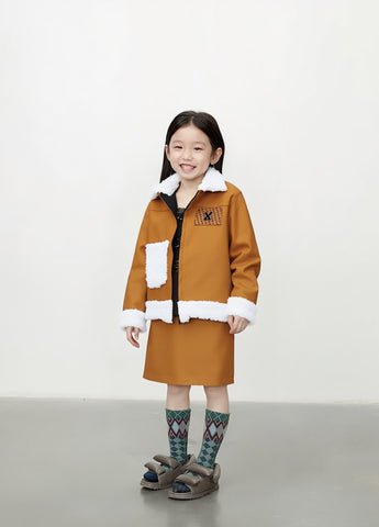 Bunny Brown Fur Jacket