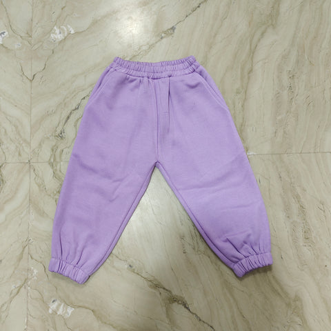 Fleece Purple Trouser