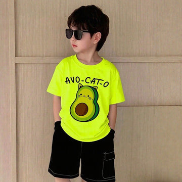 AVO-CAT-O Green Tee