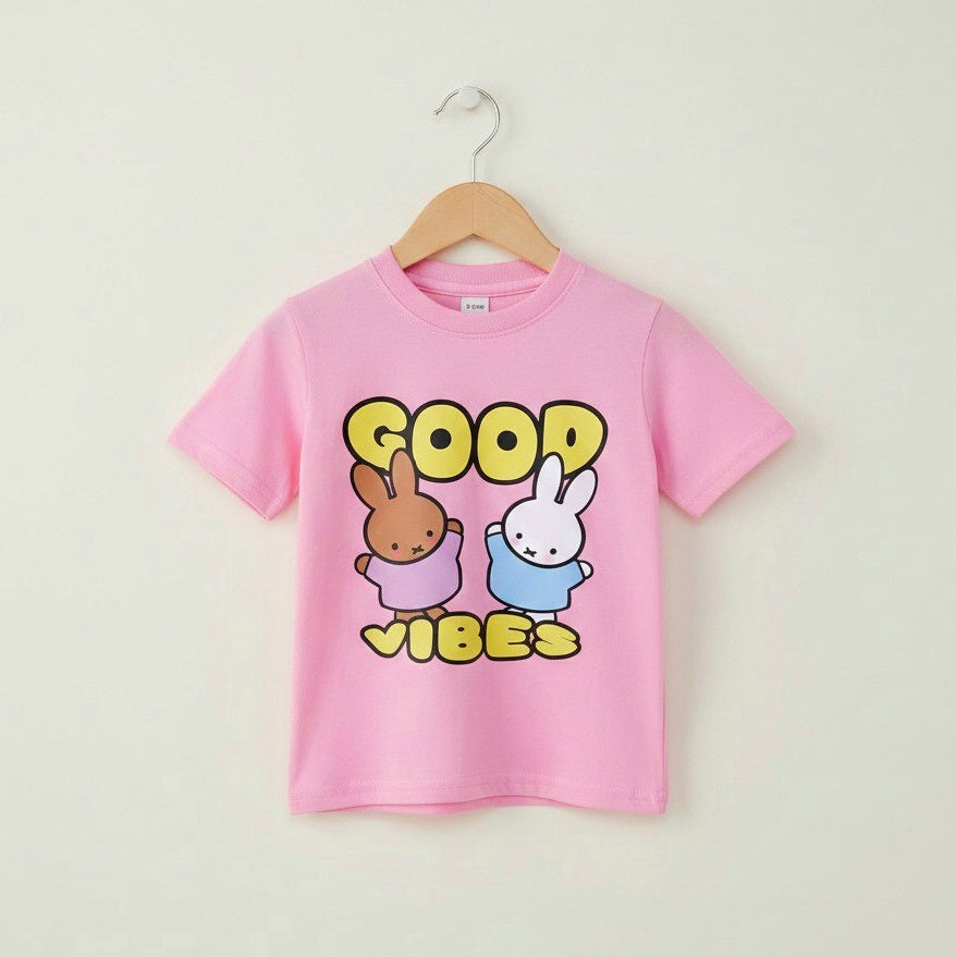 Good Vibes Pink Tshirt