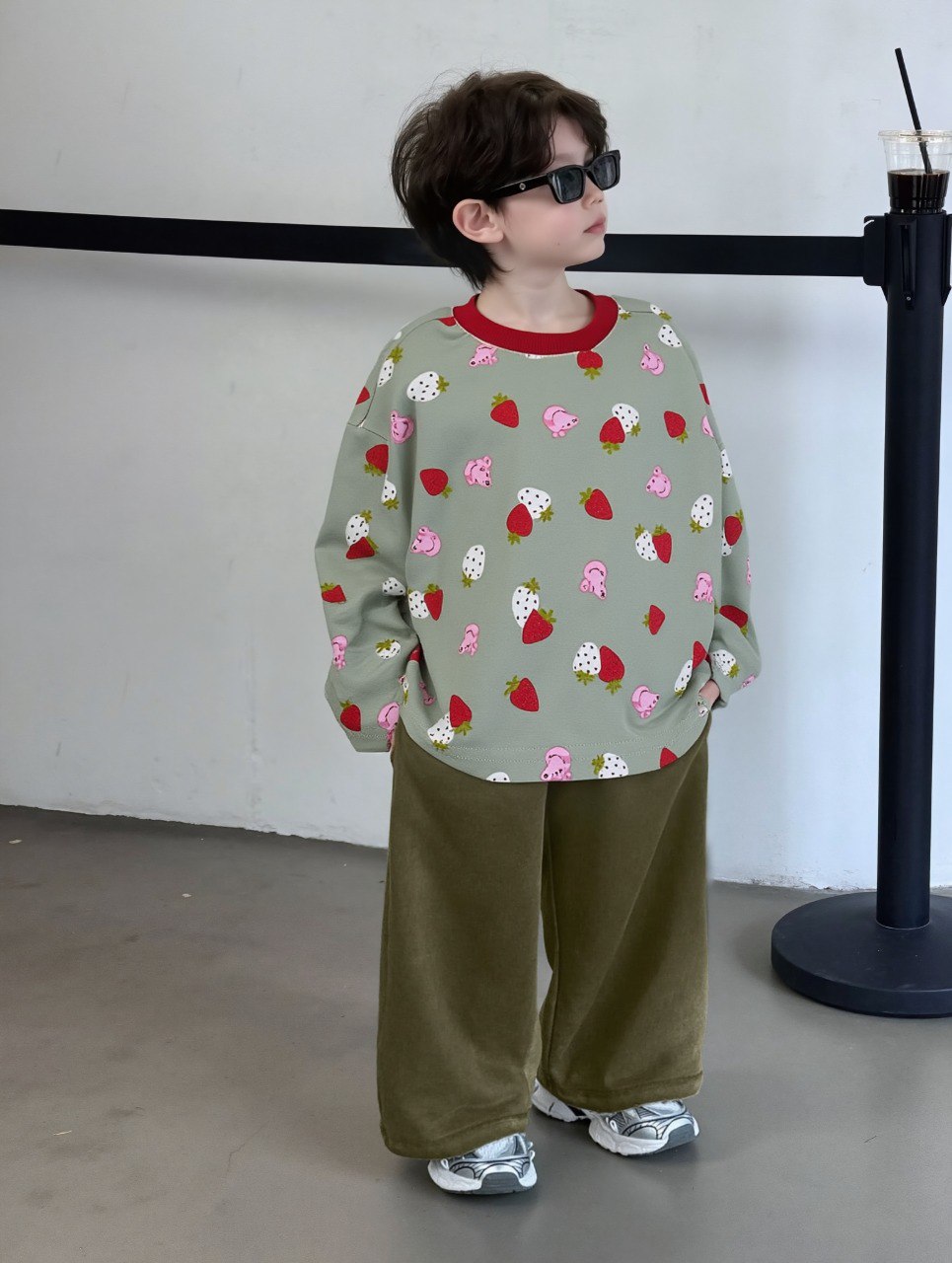 Light Green Peepa Pig Tee