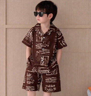 Abstract Brown Cord-Set