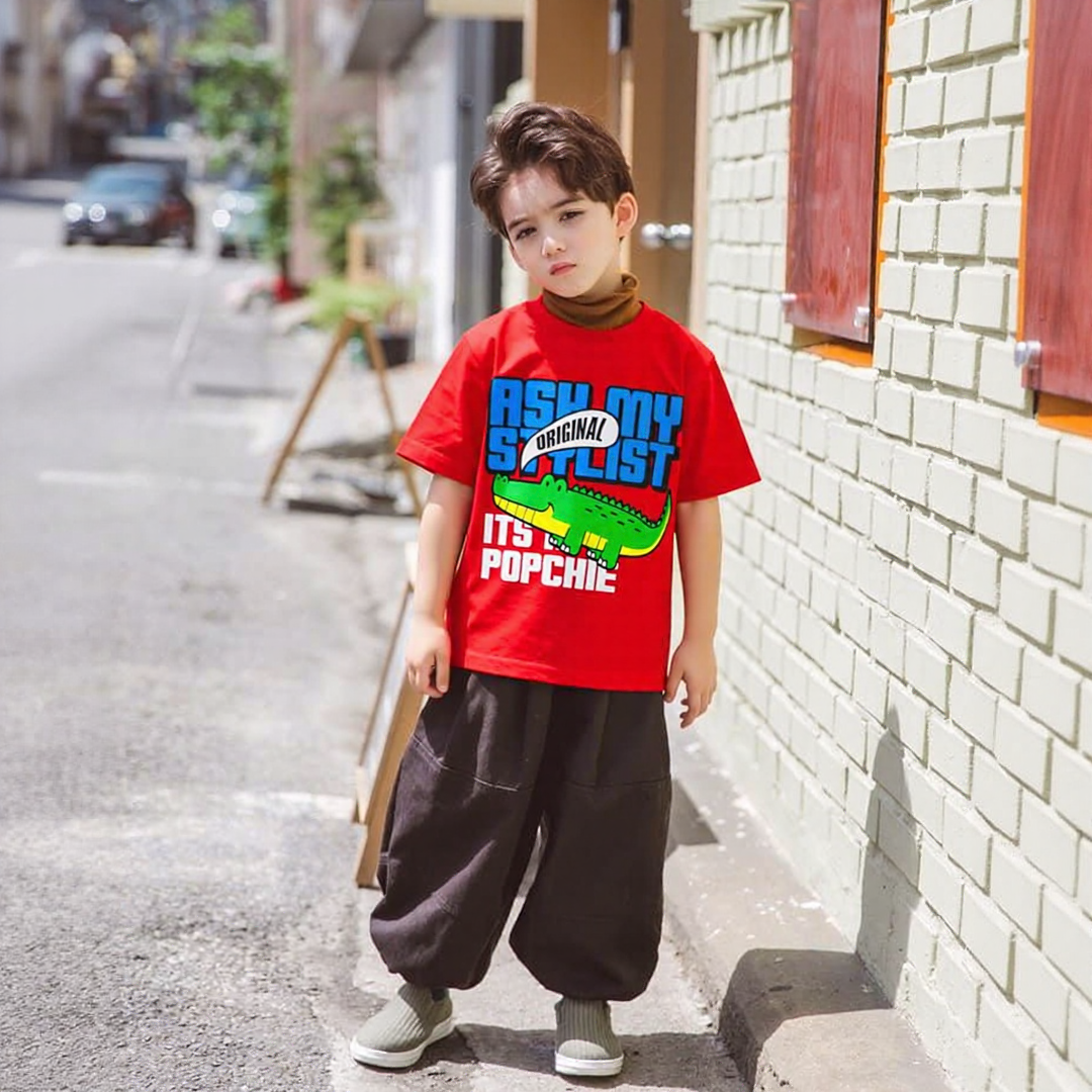 Ask My Stylist- Red Tee