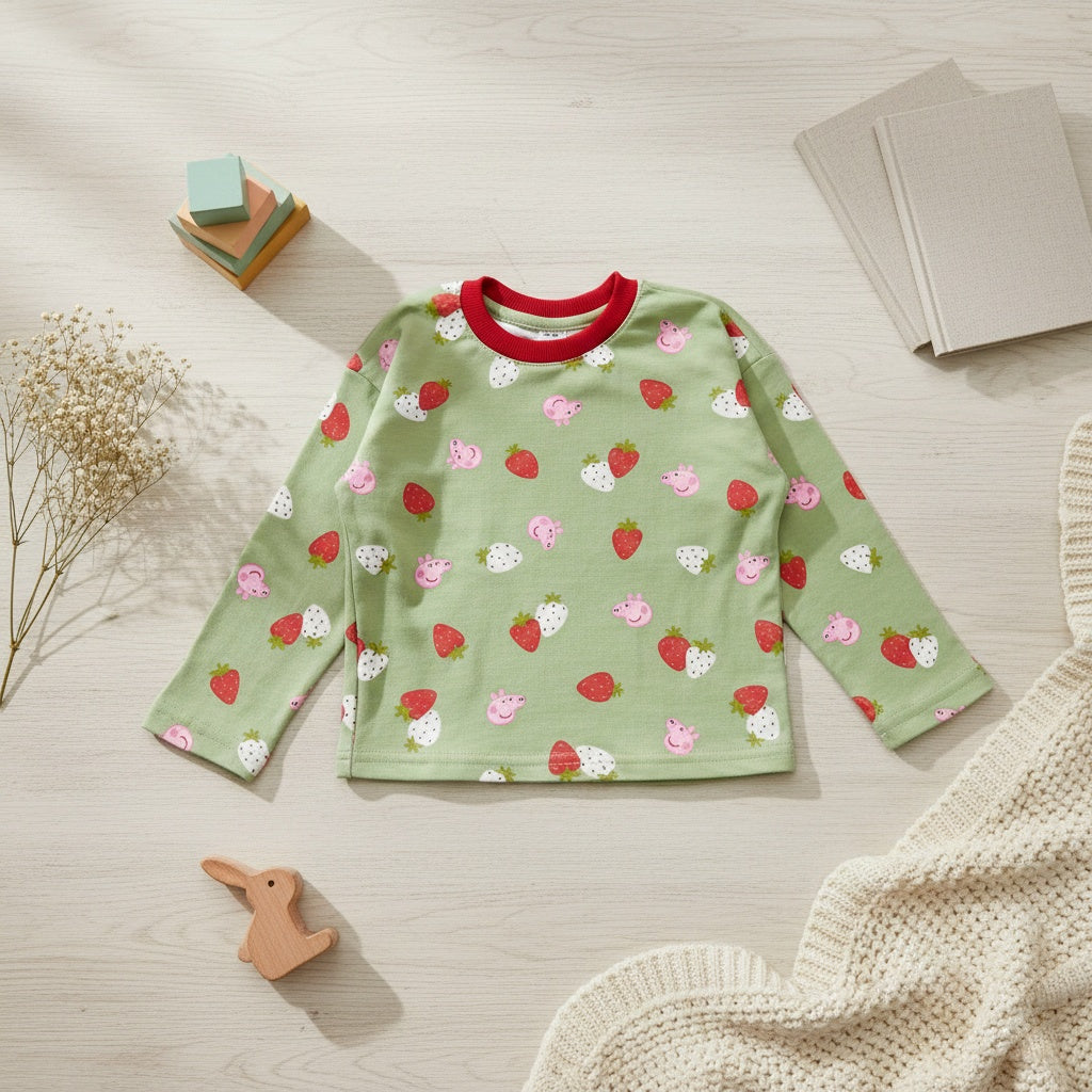 Green Peepa Pig Tee