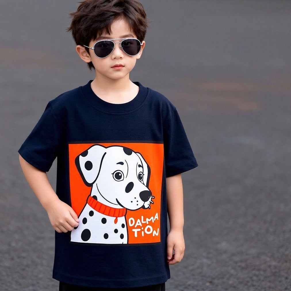 Dalmation New Dark Blue Tee