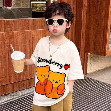 Strawberry 🍓 Off White Tee