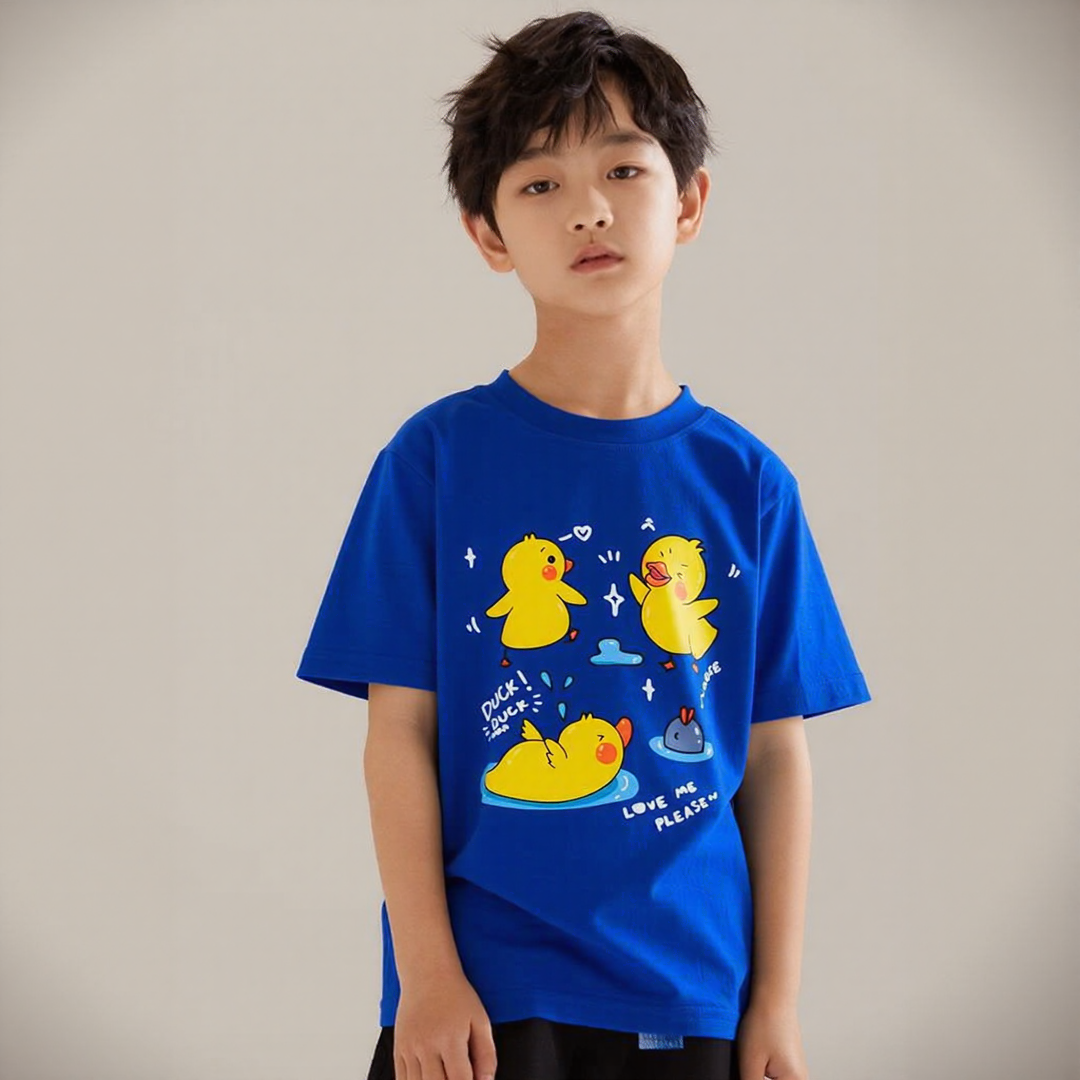 Lazy Ducks Navy Blue Tee
