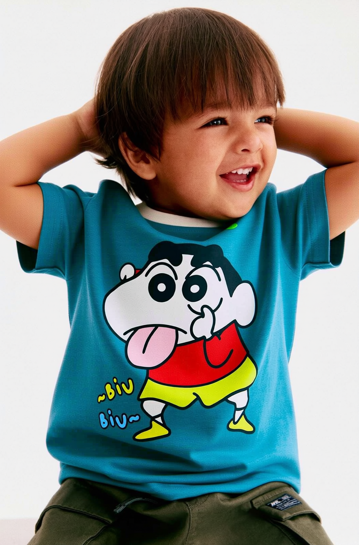 Biu Biu Green T-Shirt