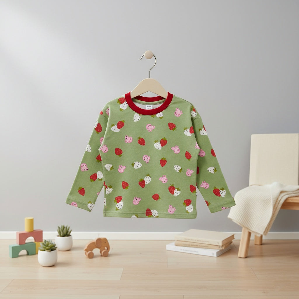 Green Peepa Pig Tee