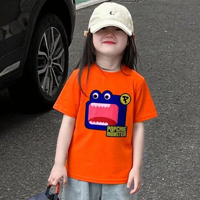 Popchie Monster Orange Tee