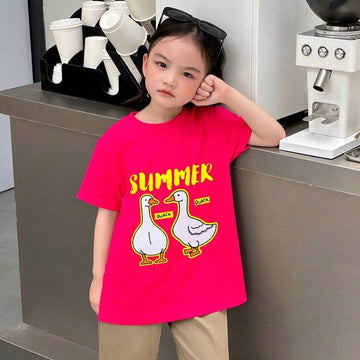 Summer 🌞 Quack BubbleGum Tee
