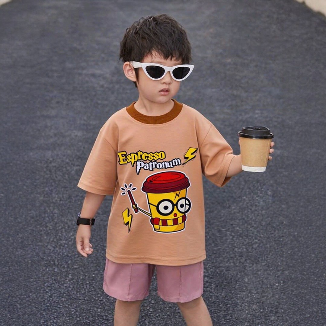 Espresso ☕ Patronum Magic Brown Tee