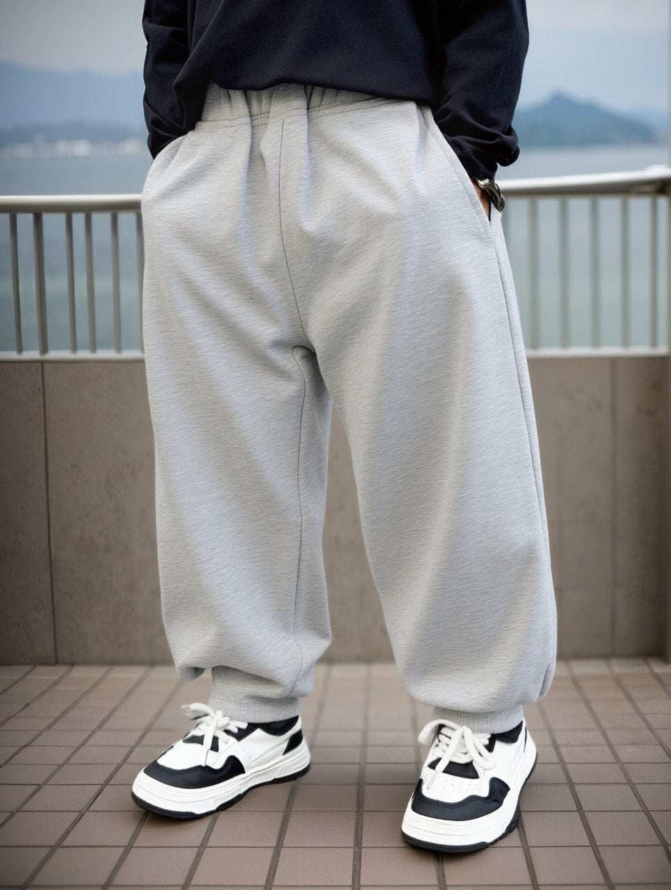 Fleece Grey Trousers