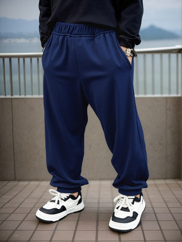 Fleece Royal Blue Trouser