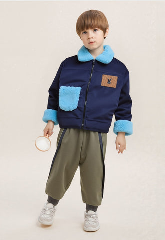 Bunny Blue Fur Jacket