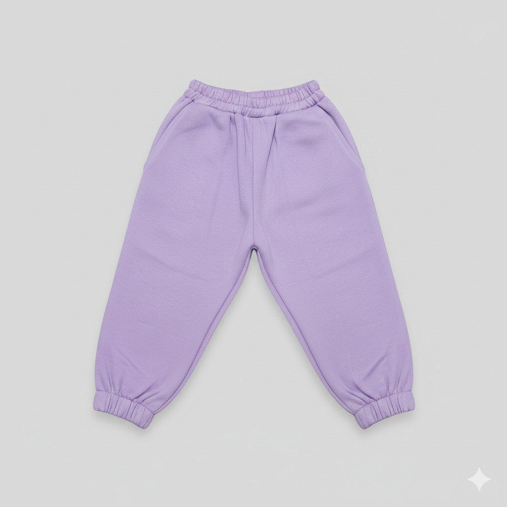 Fleece Purple Trouser