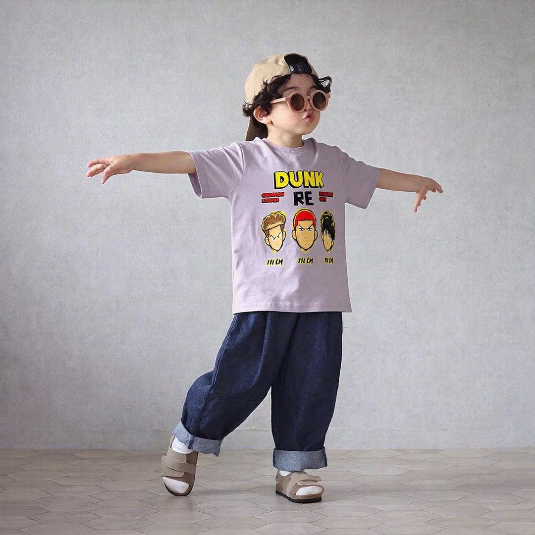 Dunk Squad Tee – Kids Graphic T-Shirt
