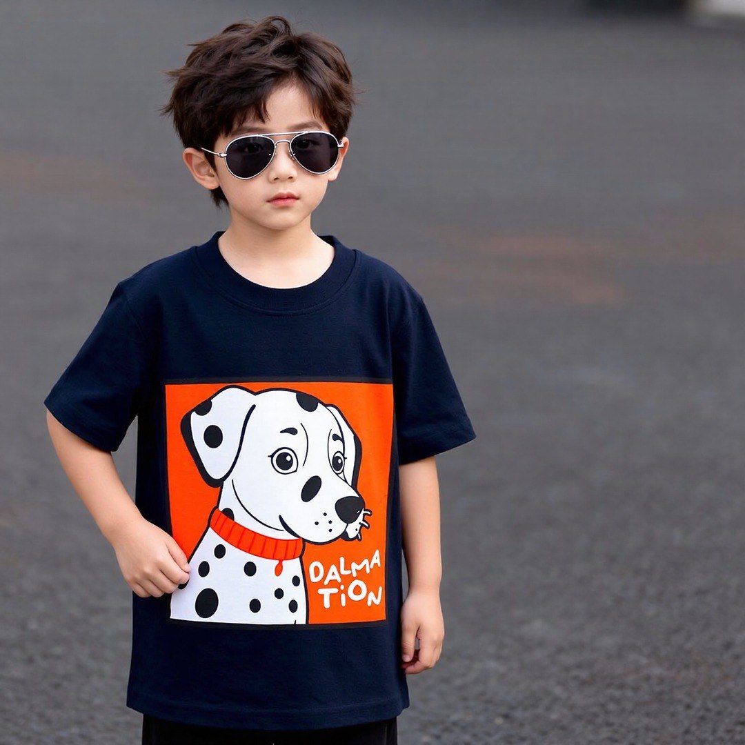 Dalmation New Dark Blue Tee