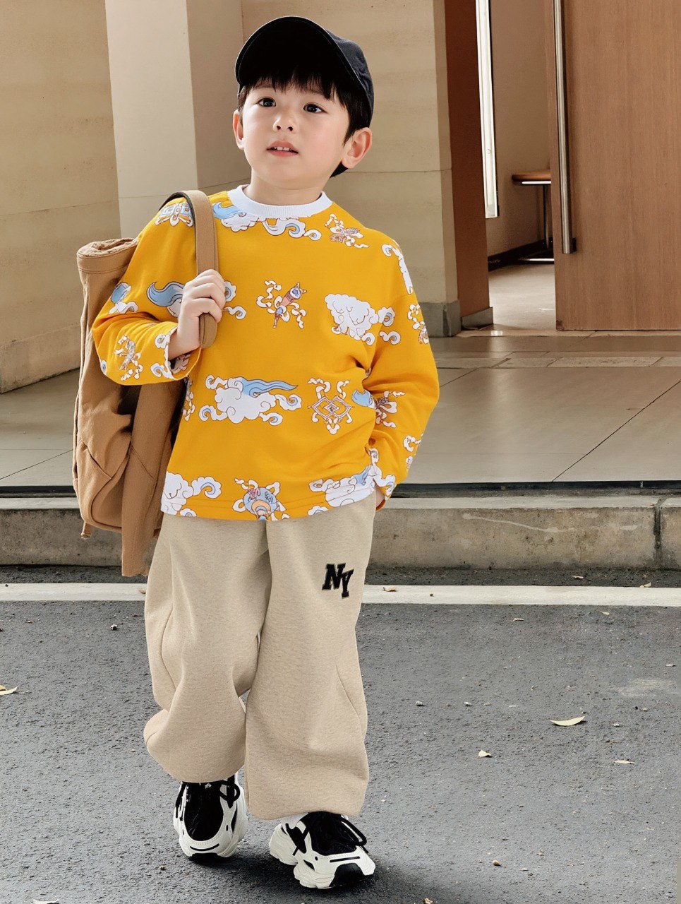 Cloud ☁️ In The Yellow Sky Tee