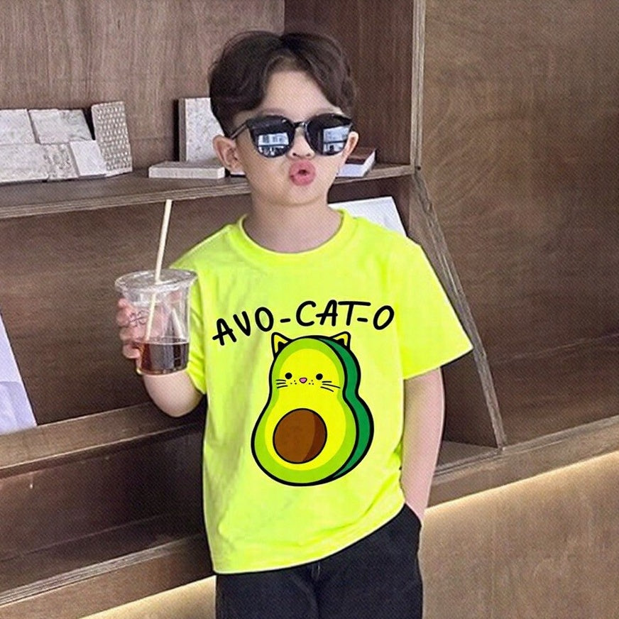 AVO-CAT-O Green Tee
