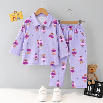 Lavender Teddy Bear Set